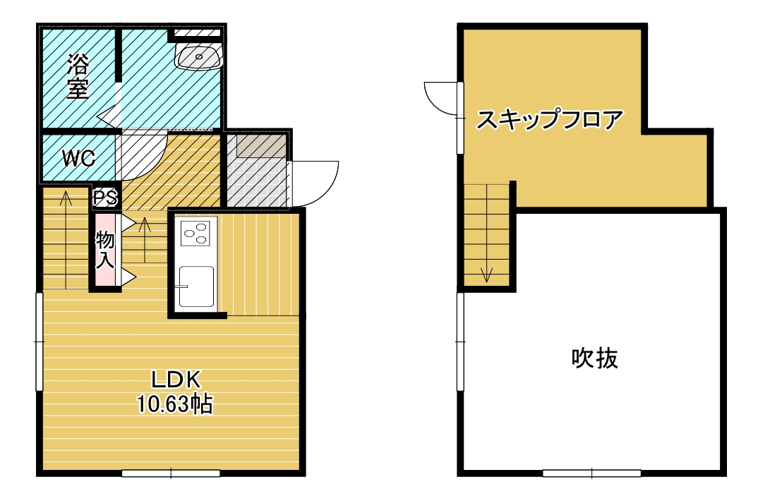 新中野町3丁目新築APの間取り