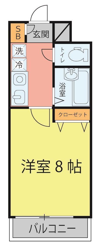 ＨＩＫＯハイツの間取り