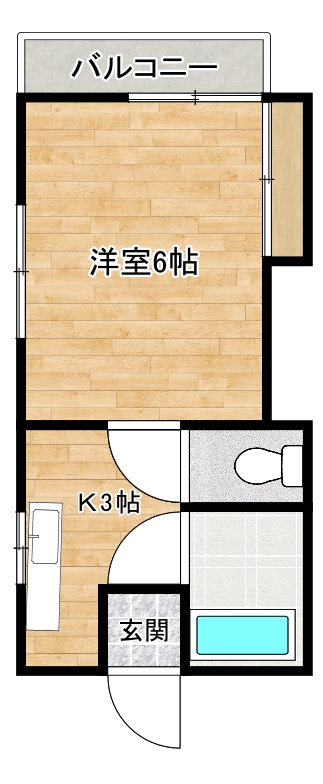 プレステージ桟橋の間取り