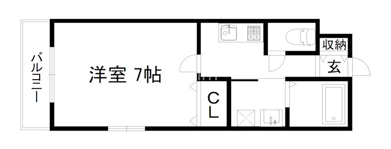 フォルジェ嵐山の間取り