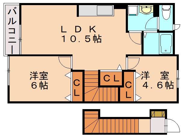 ベルメゾンの間取り