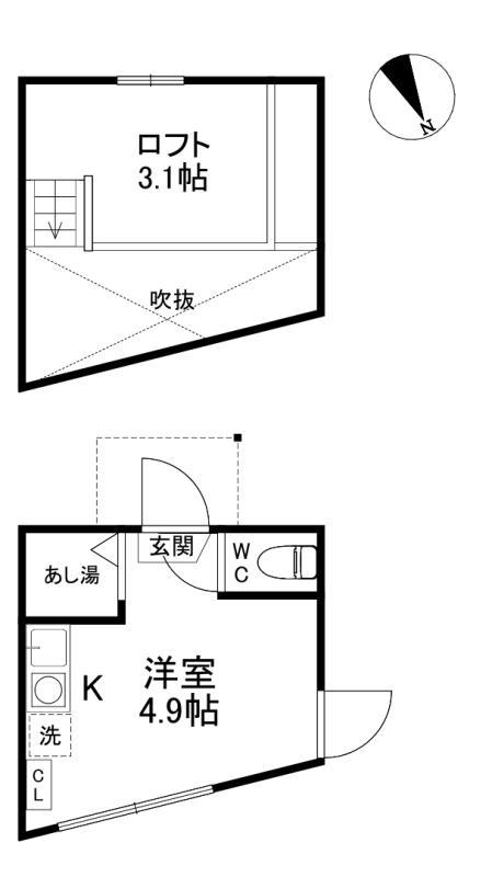 アーバンプレイス新宿中央の間取り