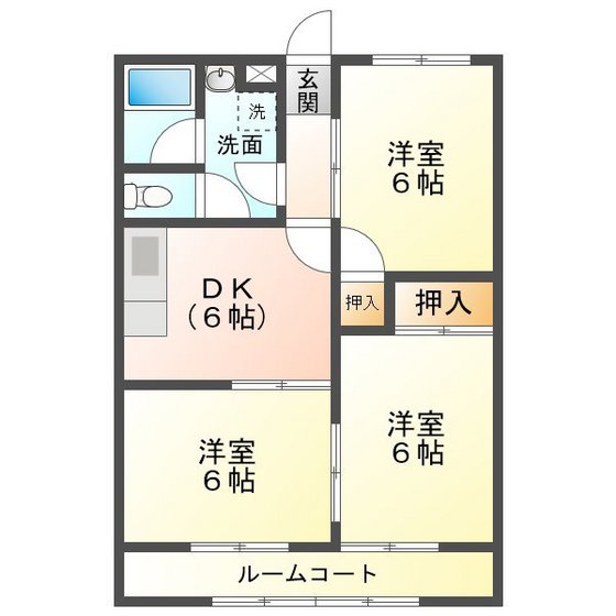 サークルバレー津の間取り