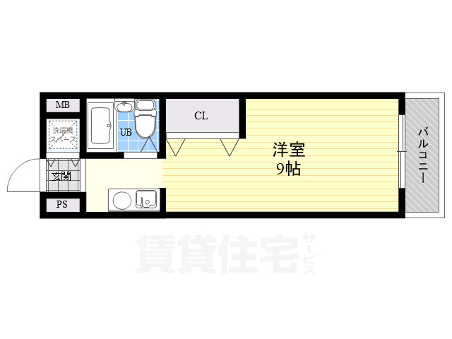 BOONE出屋敷の間取り