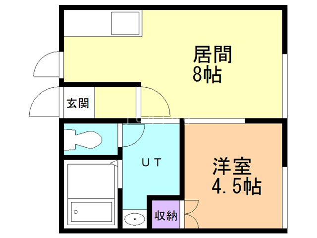 ショコラハウスの間取り