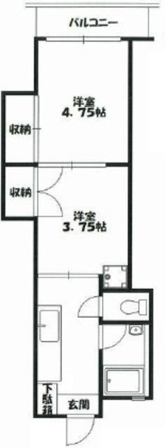 第一沢登ビルの間取り