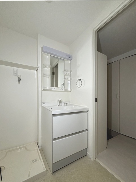 洗面設備　※別号室の写真になります。