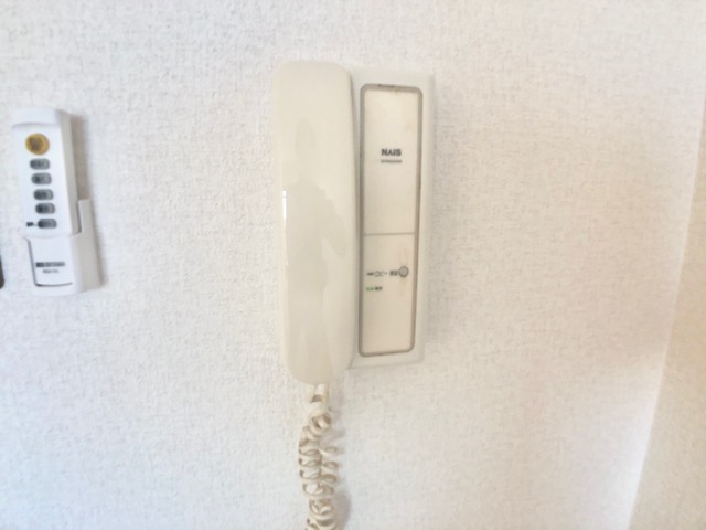 セキュリティ　安心のインターホン。