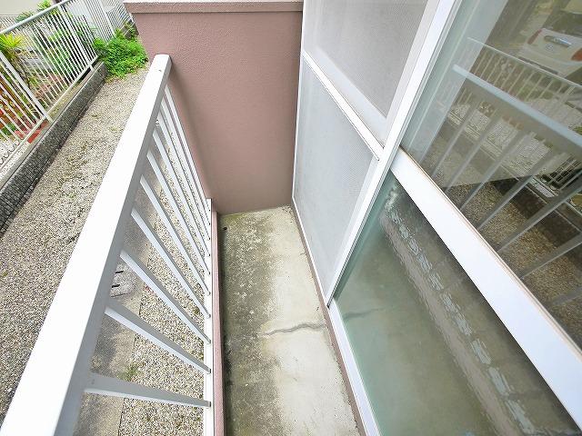 バルコニー　落ち着いた時間を過ごせるバルコニーです