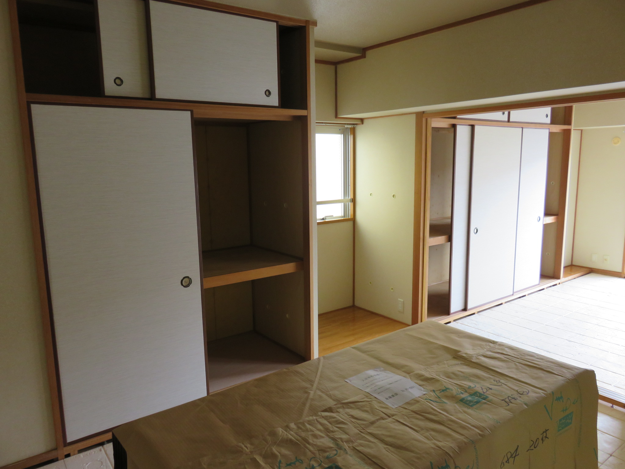 収納　和室６帖が２間です。