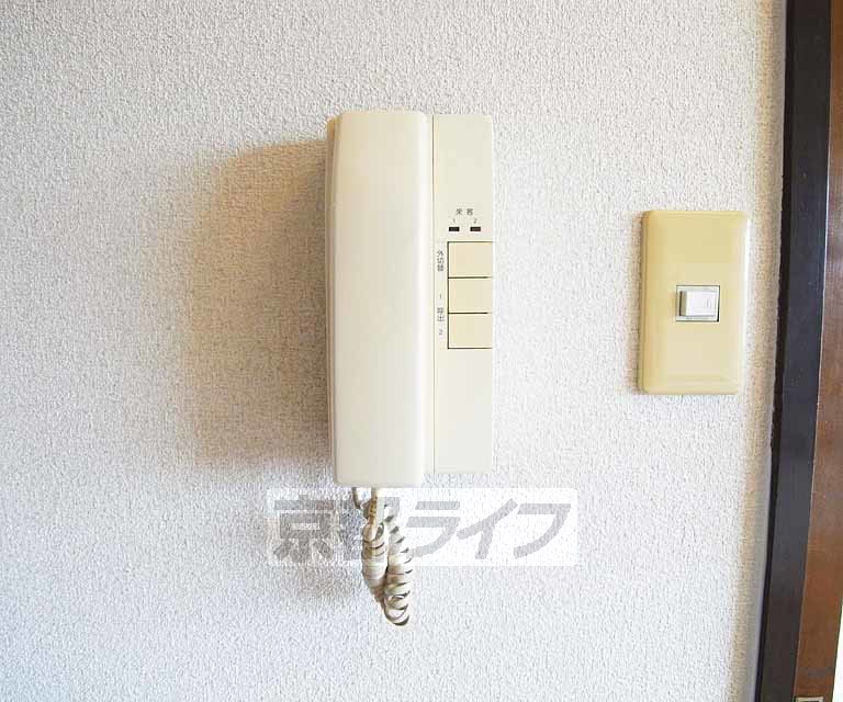 セキュリティ　注）インターホンです