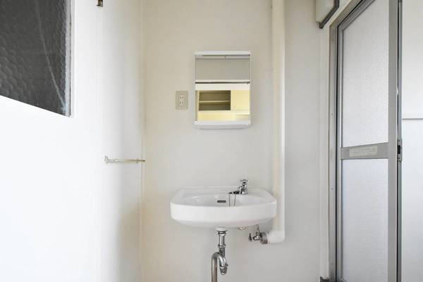 洗面設備　ビレッジハウスの同一物件・同一タイプの間取りの写真です