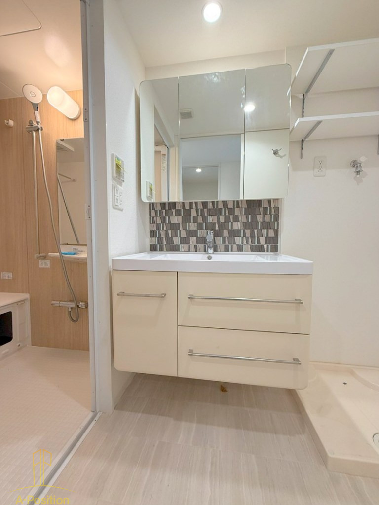 洗面設備　セレニテフラン谷町四丁目