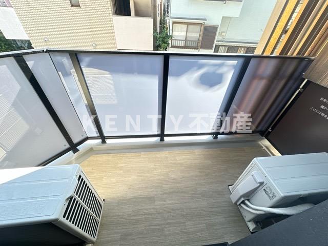バルコニー　陽当たり良好なバルコニーです