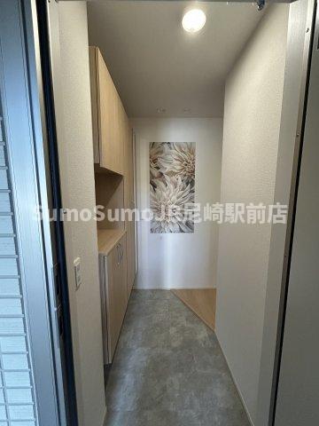 玄関　明るい玄関です