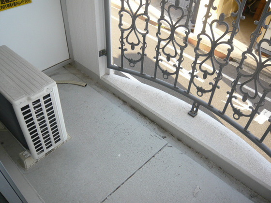 バルコニー　※別号室の写真です