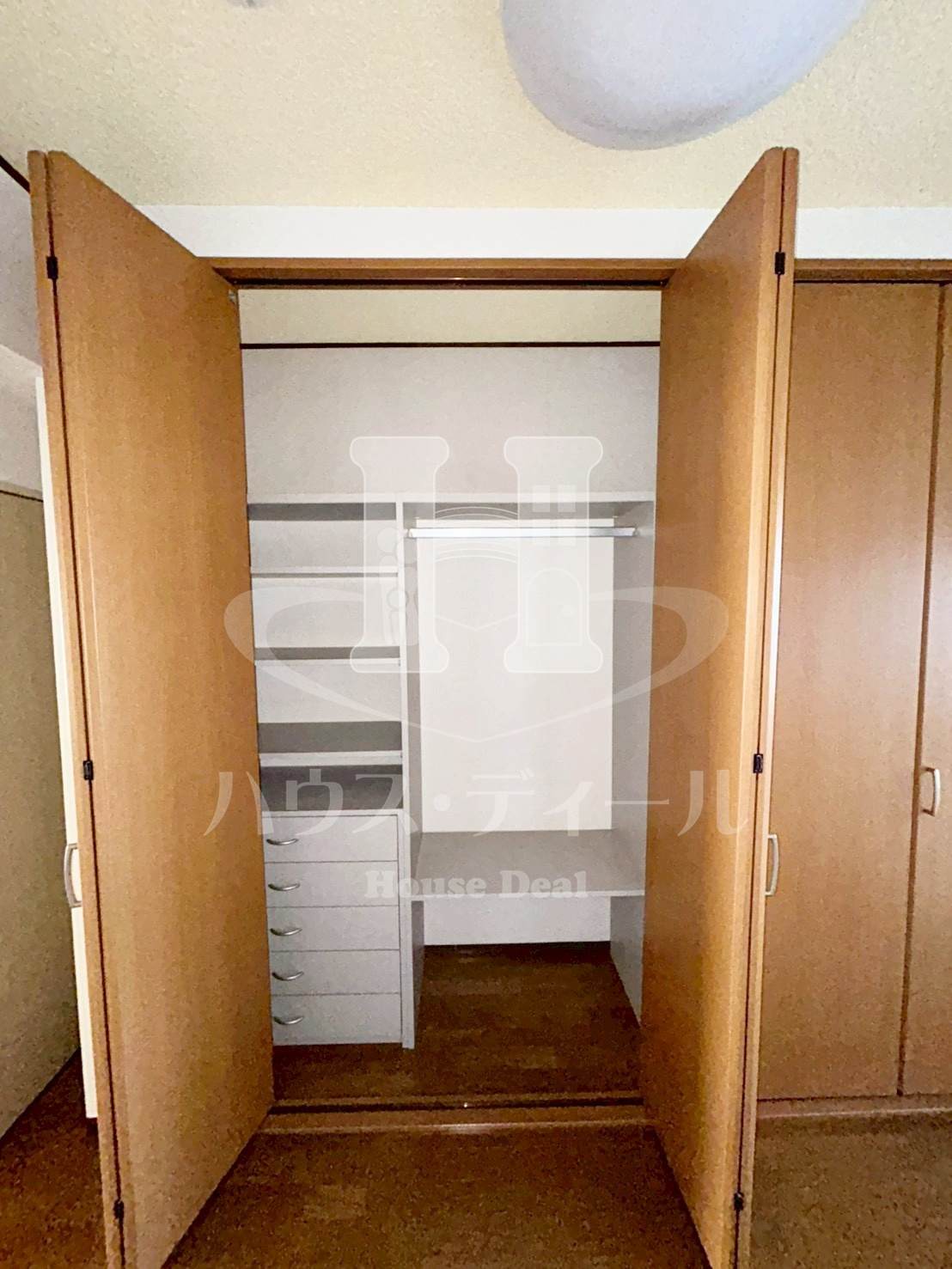 収納　収納のためのスペースです