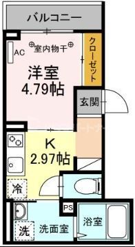 アナシエ南篠崎町Iの間取り写真