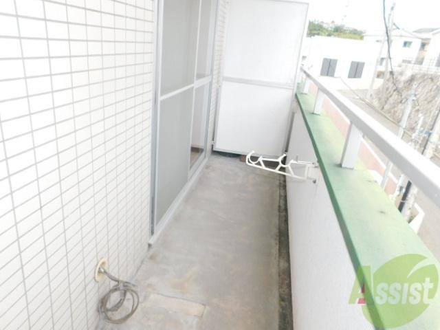 バルコニー　広いバルコニーです