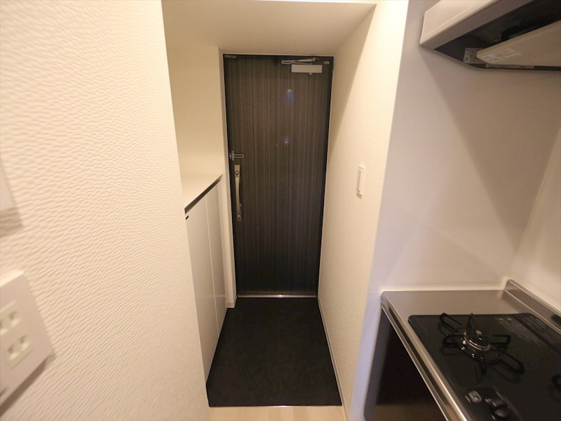 玄関　玄関　シューズボックス付