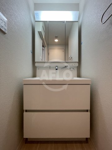 洗面設備　プラシード新町　独立洗面台