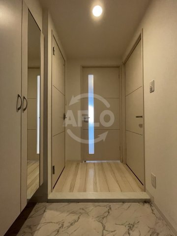 玄関　プラシード新町　玄関