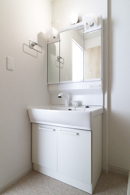 洗面設備　図面と現状に相違がある場合には現状を優先