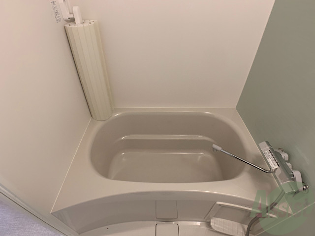 バス・シャワールーム　浴室は狭すぎず、シャワーも浴びやすそうです。