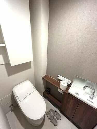 トイレ　ゆったりとした空間のトイレです