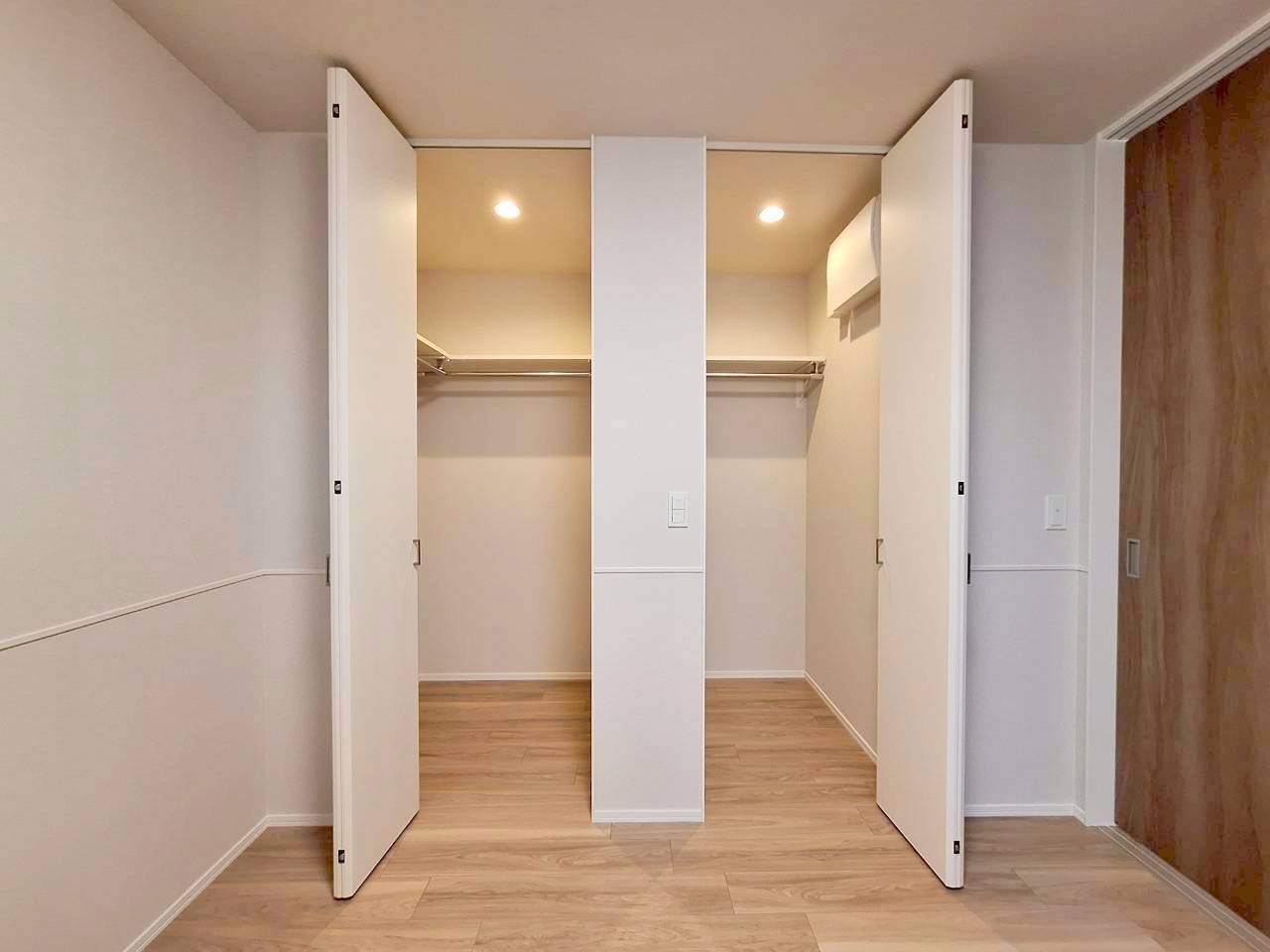 収納　★ダブルウォークインクローゼット★