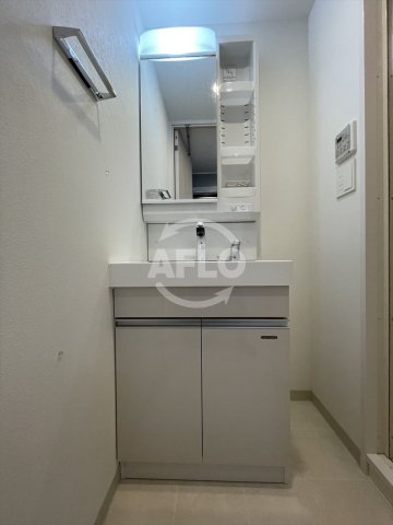 洗面設備　プランドール北浜　独立洗面台