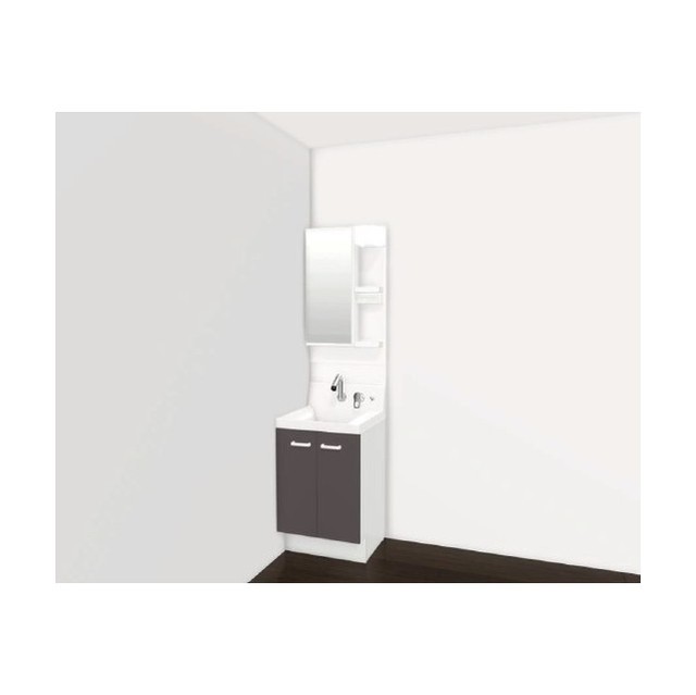 洗面設備　建築中　イメージです