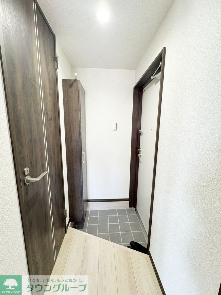 玄関　お問合せはタウンハウジングまで！※現地待合わせ相談可能