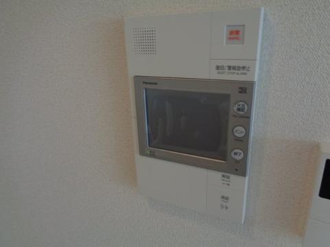 セキュリティ　カメラ付インターホン（イメージ）