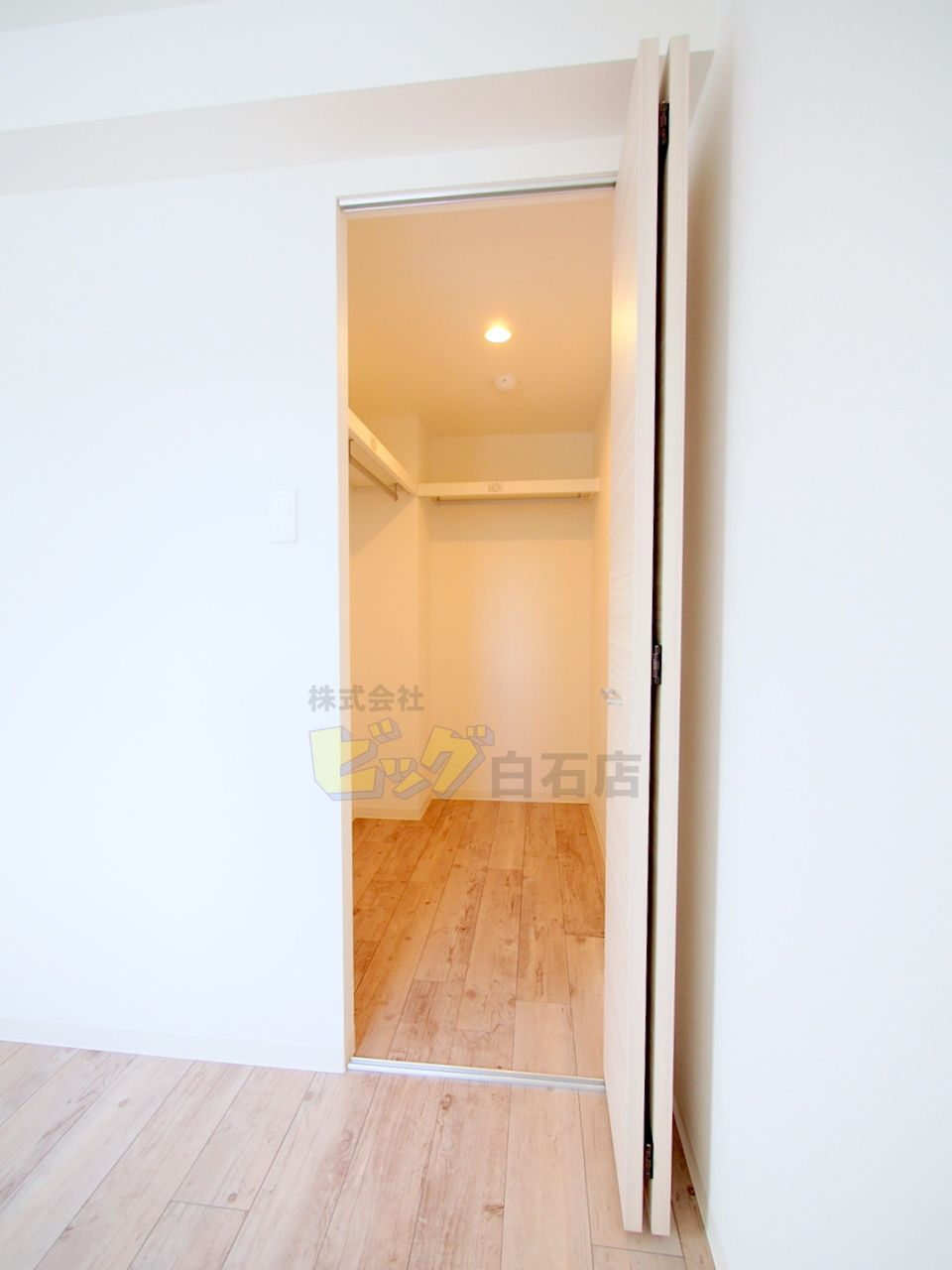 収納　広々ウォークインクローゼット付きです♪