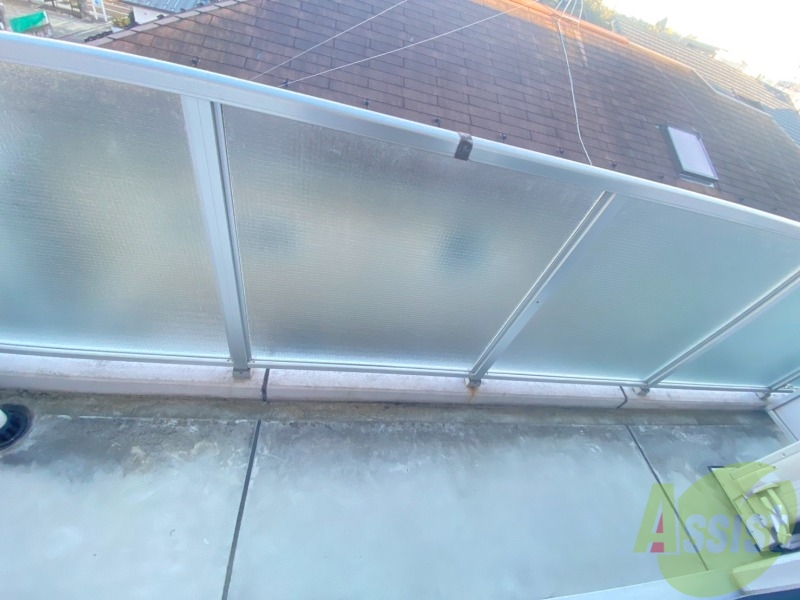 バルコニー　バルコニーがあるので洗濯物は外に干せそうですね～