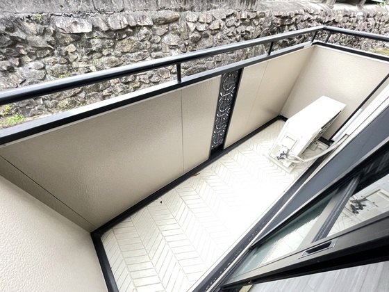 バルコニー　※他の号室の写真になります。