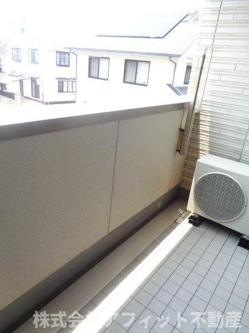 バルコニー　南向き