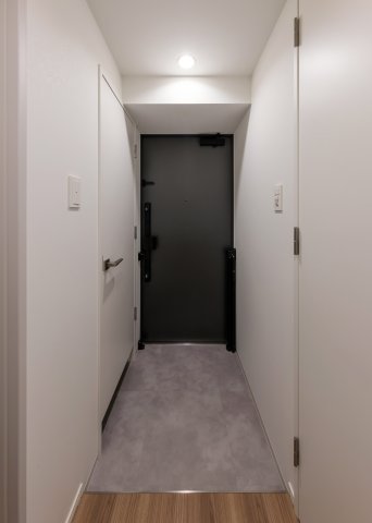 玄関　明るい玄関です