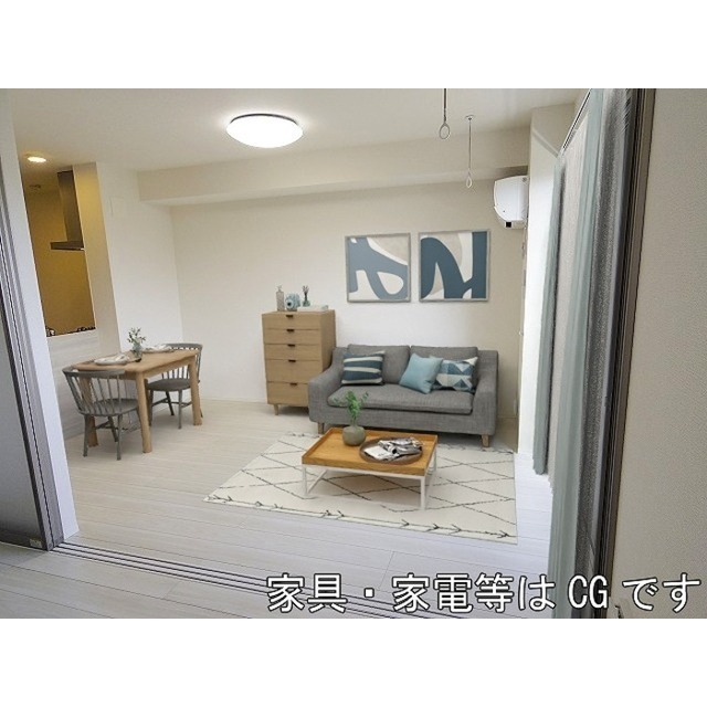 居室・リビング　※室内写真は２０２にて撮影