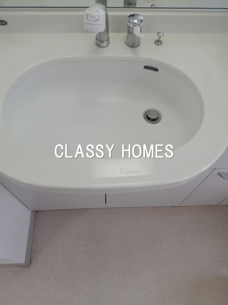 洗面設備　2001年竣工　分譲マンション：洗面所