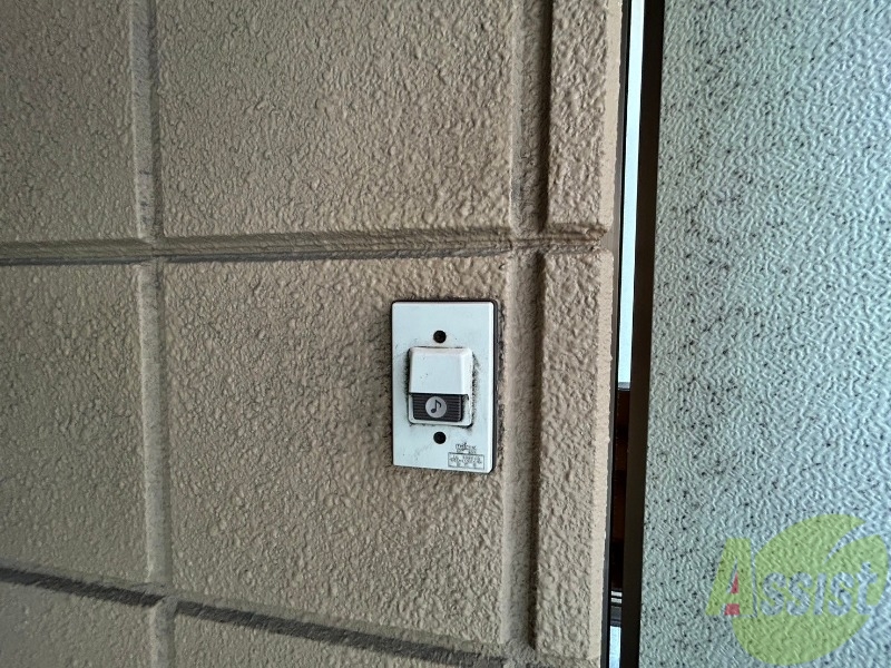 セキュリティ　来客時にはこちらのチャイムが鳴りますよ。