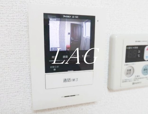セキュリティ　モニター付きインターホンになります。