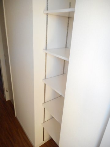 収納　収納のためのスペースです