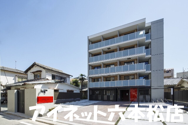 建物外観　オシャレなデザインの外観です。