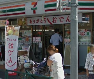 コンビニ　セブン-イレブン 浅草馬道店（コンビニ）まで166m