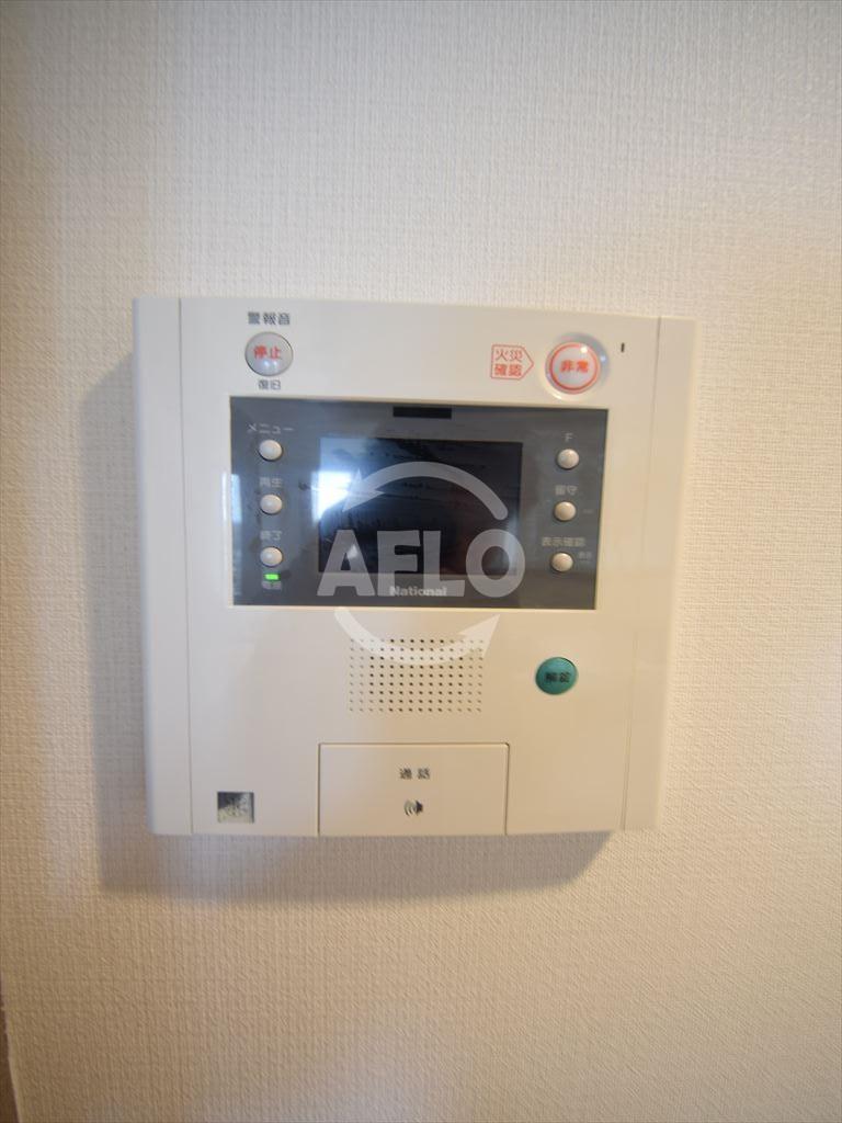 セキュリティ　ＢＧＣ難波タワー　モニター付きインターフォン