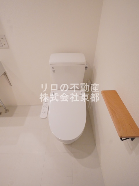 トイレ　洗浄便座付です！