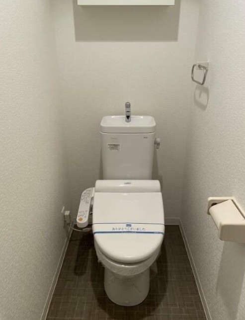 トイレ　ゆったりとした空間のトイレです