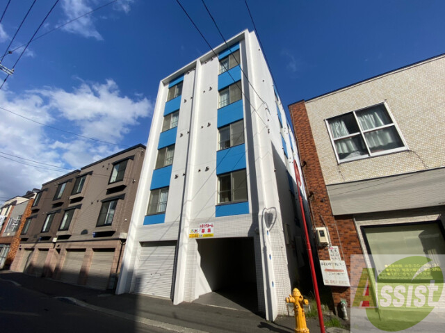 建物外観　札幌市中央区南５条西「ブランノワールラヴィール南５条」